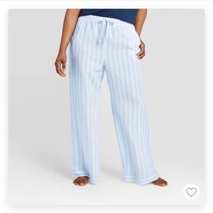 Wide Leg Pajama Pants - plus